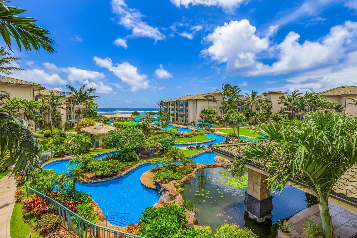 Waipouli Beach Resort Beautiful Luxury Ground Level Garden View Ac Pool! Kapa'a Exteriör bild