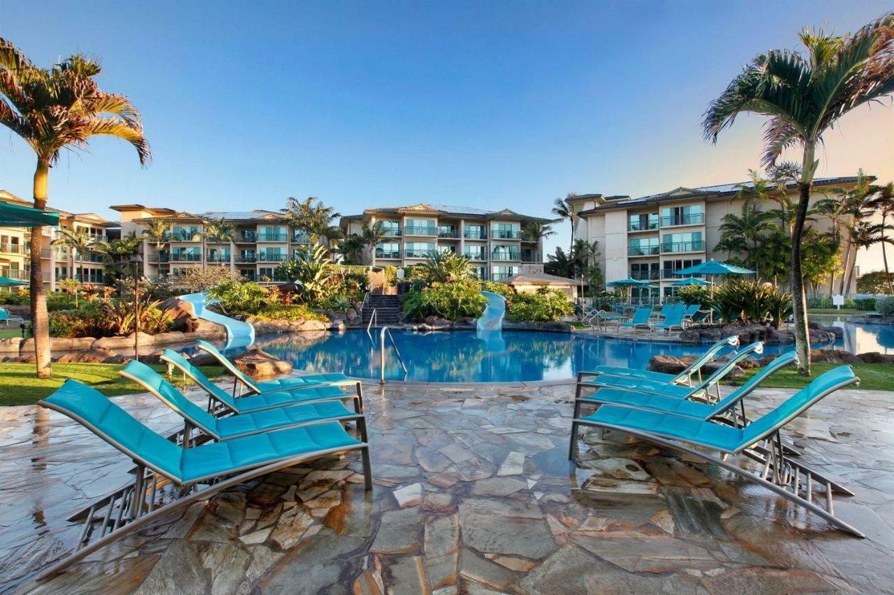 Waipouli Beach Resort Beautiful Luxury Ground Level Garden View Ac Pool! Kapa'a Exteriör bild